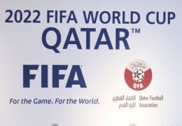 FIFA president Sepp Blatter (R) and Qata
